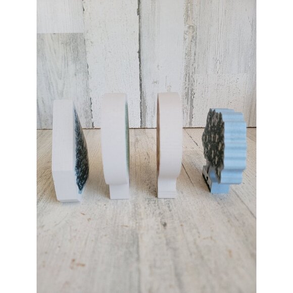 Vintage Cats meow tree variety shelf sitter home decor set - Picture 4 of 6